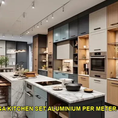 Cara Menghitung Harga Kitchen Set Aluminium di Keraton Yogyakarta